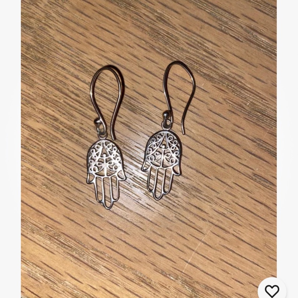 Hasma earrings - rose gold
